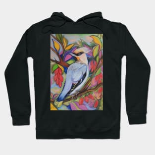 Waxwing and Barberry Hoodie